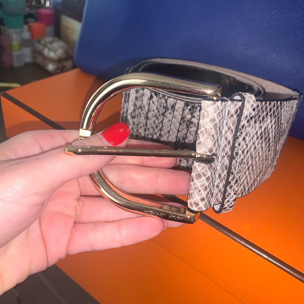 Michael Kors Python Belt - image 3